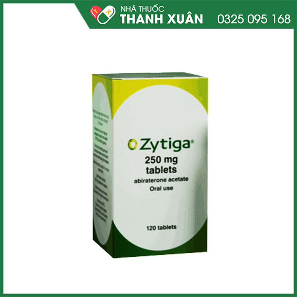 Thuốc Zytiga 250 mg điều trị ung thư tuyến tiền liệt